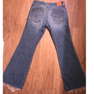 LEVI classic flare jeans size 29 x m
